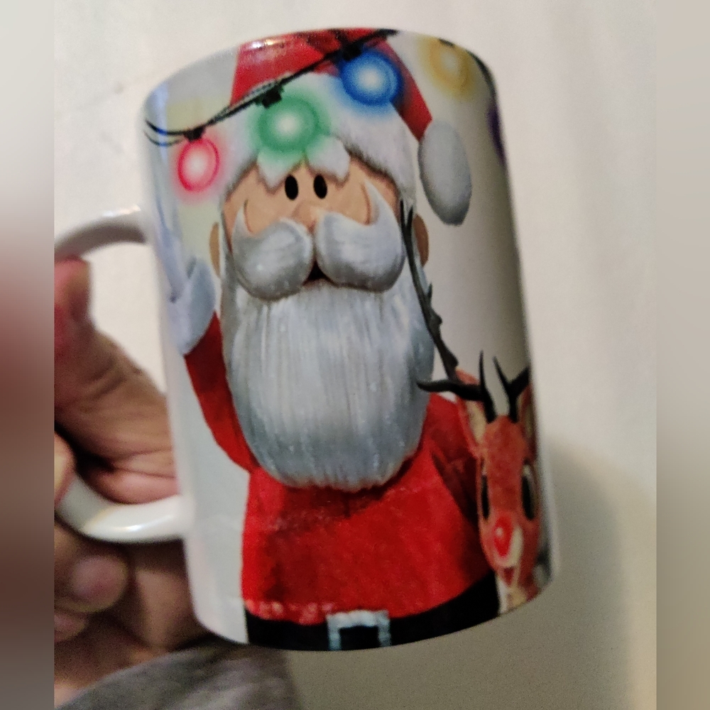 Christmas coffee cup